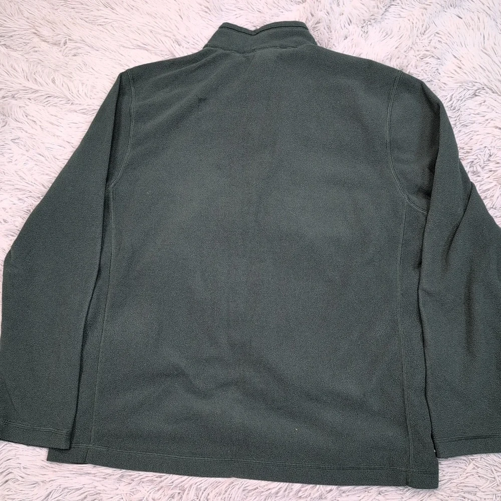 The North Face Sweatshirt Mens M Green Fleece‎ Gorpcore Outdoors Comfy Active